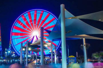 Myrtle Beach Skywheel at Night